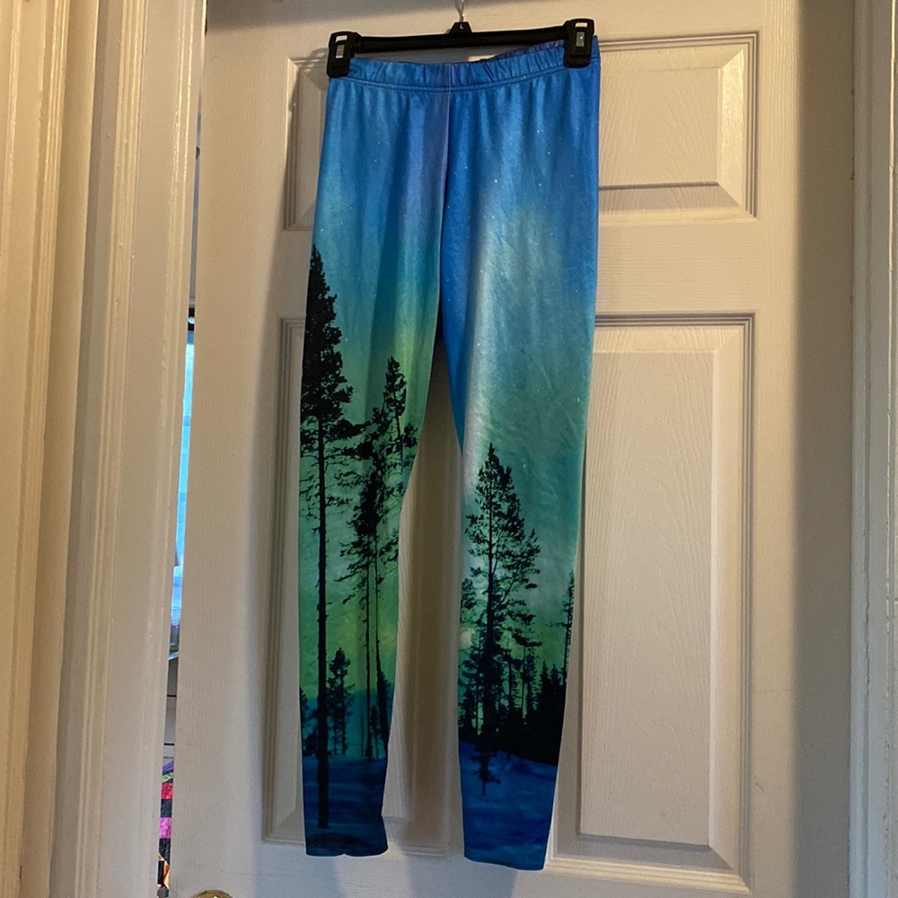 Aurora Sky Blackmilk Clothing Leggings
